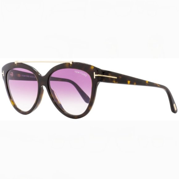 NEW TOM FORD LIVIA TF518 52Z WOMAN HAVANA PINK  SUNGLASSES TOM FORD FT0518/S main image 5